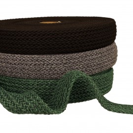 Meliertes geflochtenes Gurtband