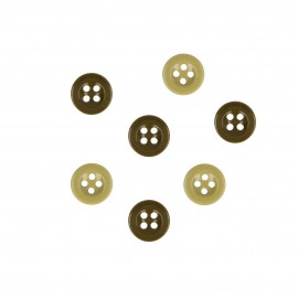 BOUTON 4 TROUS BORDS EPAIS