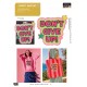 MOTIF DON'T GIVE UP 13*15CM