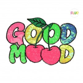 MOTIF GOOD MOOD 21*17CM