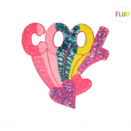 "Cool" Sequin Patch 12 × 15 cm