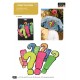 MOTIF PONCTUATION FLUO 15X21CM
