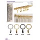 10 metal clamp rings