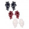 Beaded flower pattern*2