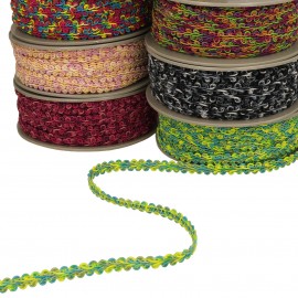 Gallone con spighe di grano in sfumatura di colori