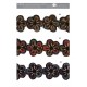 Bestickte Borte mit Blumen, Perlen und Pailletten