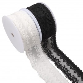 BRODERIE 3D SUR TULLE