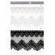 3D embroidery on tulle