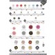 BOUTON FLEUR METAL