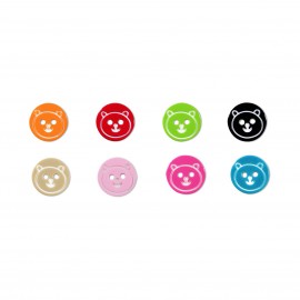 Bouton 2 TROUS ours