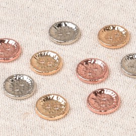 Round button alloy 4 holes