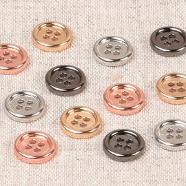4 holes button alloy