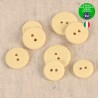 2-holes textured button