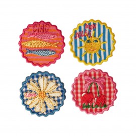 S B Spring Embroidered Patch