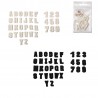 Letter and number refill for 11912