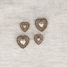 BOUTON COEUR STRASS 16X17