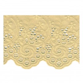 EYELET LACE TRIM 150MM