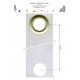 GROMMET TAPE W/ HOLES