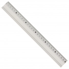 30cm slip-resistant ruler