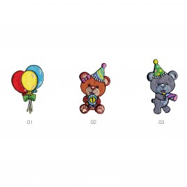 S PARTY BEARS/BALLOONS