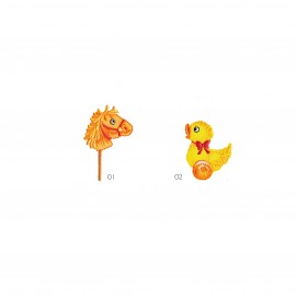 M VINTAGE HORSE/DUCK