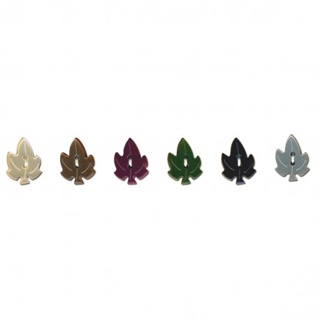 stephanoise M60367 - BOUTON FEUILLE
