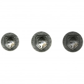 BOUTON METAL BLASON