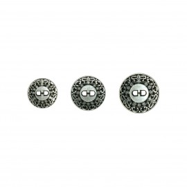 DECO. METAL BUTTON 2HOLES