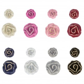 BOUTONS ROSE GM