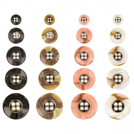 MARBLE EFFECT BUTTON - Stephanoise mediac