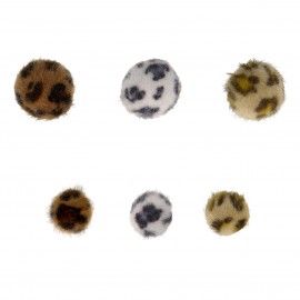 PLAIN FUR BUTTON