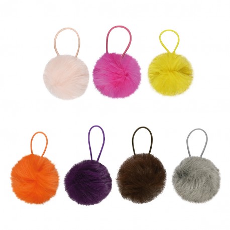 stephanoise M8804 - POMPON FOURRURE LAPIN 5CM