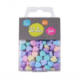 PERLES PLASTIQUE COEUR *20GR