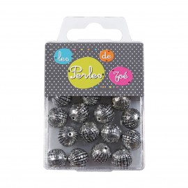 PERLES RONDES 10MM*20GR