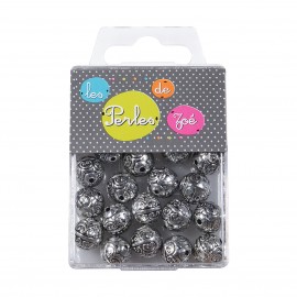 ROUND PLASTIC BEADS 11MM