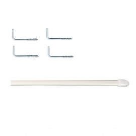 2 CURTAIN RODS 80-120