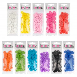 BOUTONS 4 TROUS * 100 PCS