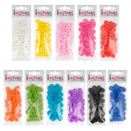 stephanoise M60724 - BOUTONS 4 TROUS * 100 PCS