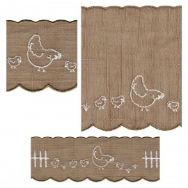 BRODERIE POULE & POUSSINS