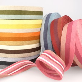 DOUBLE-SIDED STRIPES WEBBING