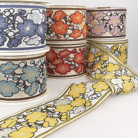 GALLONE JACQUARD FIORI