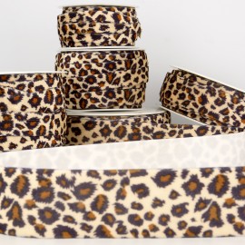 LEOPARD VELVET RIBBON