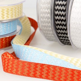 METALLIC RICK RACK RIBBON