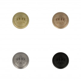 CROWN METAL BUTTON