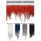 FEATHERS FRINGES IRON ON