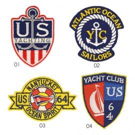 M PATCH MARITIME EMBLEM