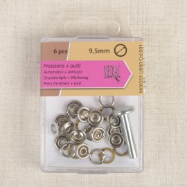 PRESS FASTENERS+TOOL*6PCS