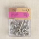 EYELETS+TOOL 8MM *14 PC