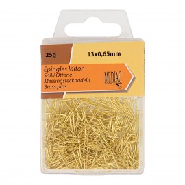 BRASS PINS 13MM