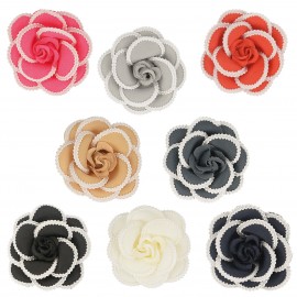 FLEUR GALON S/BROCHE